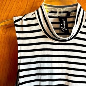 Super cute swingy striped dress by TRIXXI